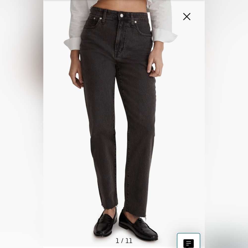 Madewell The Perfect Vintage Straight leg Jean Denim
